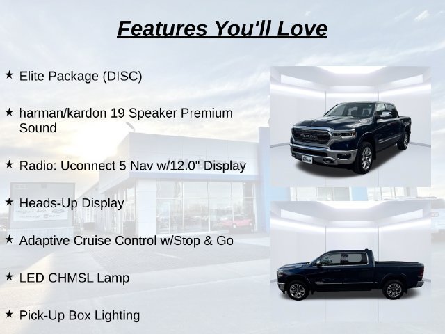 Used 2023 RAM 1500 Limited AWD/4WD image 16