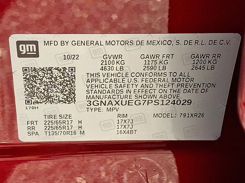 Certified 2023 Chevrolet Equinox LT image 26