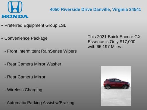 Used 2021 Buick Encore GX Essence w/ Advanced Technology Package image 7