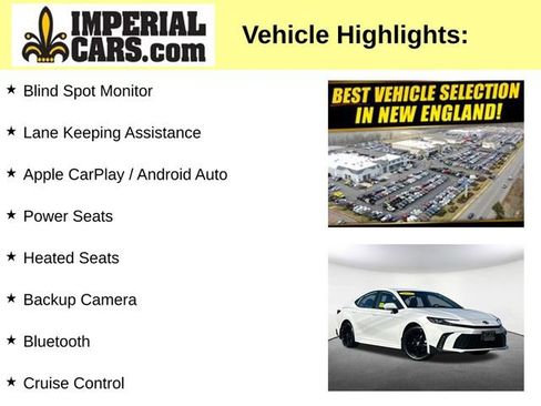 Used 2025 Toyota Camry SE w/ Convenience Package image 7