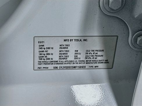 Used 2021 Tesla Model Y Long Range AWD/4WD image 12