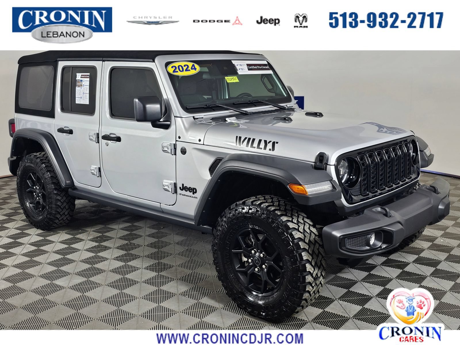 Used 2024 Jeep Wrangler Unlimited Sport AWD/4WD image 1