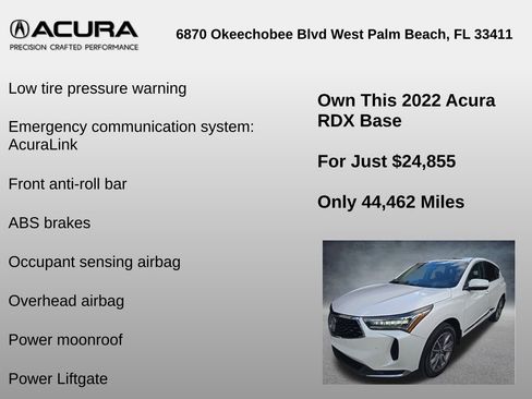 Used 2022 Acura RDX w/ Technology Package image 24