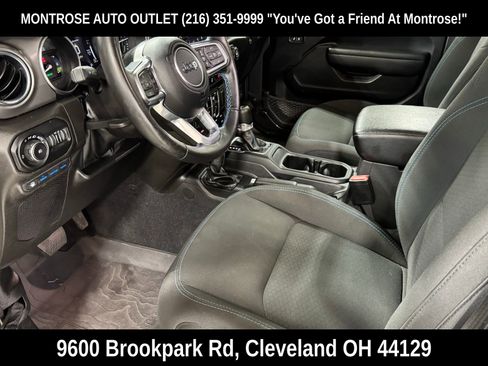 Used 2022 Jeep Wrangler Unlimited Rubicon 4xe w/ Cold Weather Group image 13