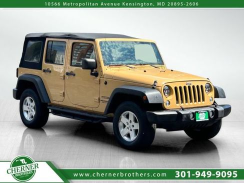 Used 2014 Jeep Wrangler Unlimited Sport w/ Quick Order Package 23S AWD/4WD image 1