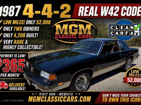 Used 1987 Oldsmobile Cutlass Supreme Salon RWD image 1
