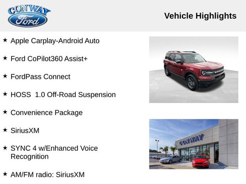 Used 2025 Ford Bronco Sport Big Bend w/ Convenience Package image 8