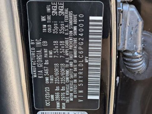 Certified 2023 Kia Sorento S AWD/4WD image 31