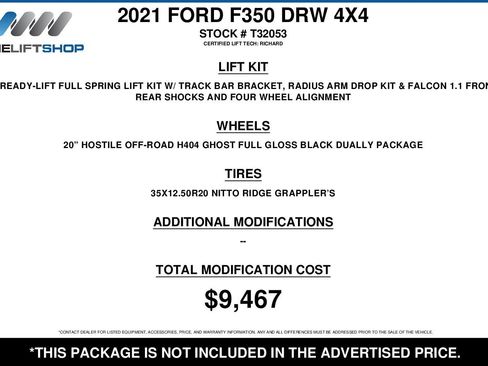 Used 2021 Ford F350 Lariat w/ Lariat Ultimate Package image 2