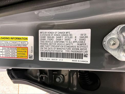 Used 2026 Honda Civic Sport image 35