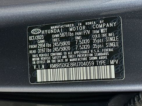 Used 2024 Hyundai Palisade Limited AWD/4WD image 35