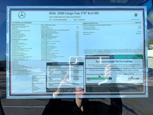 New 2026 Mercedes-Benz Sprinter 2500 image 27