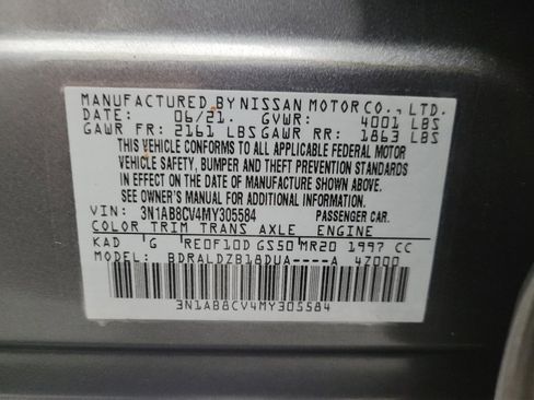 Used 2021 Nissan Sentra SV FWD image 33