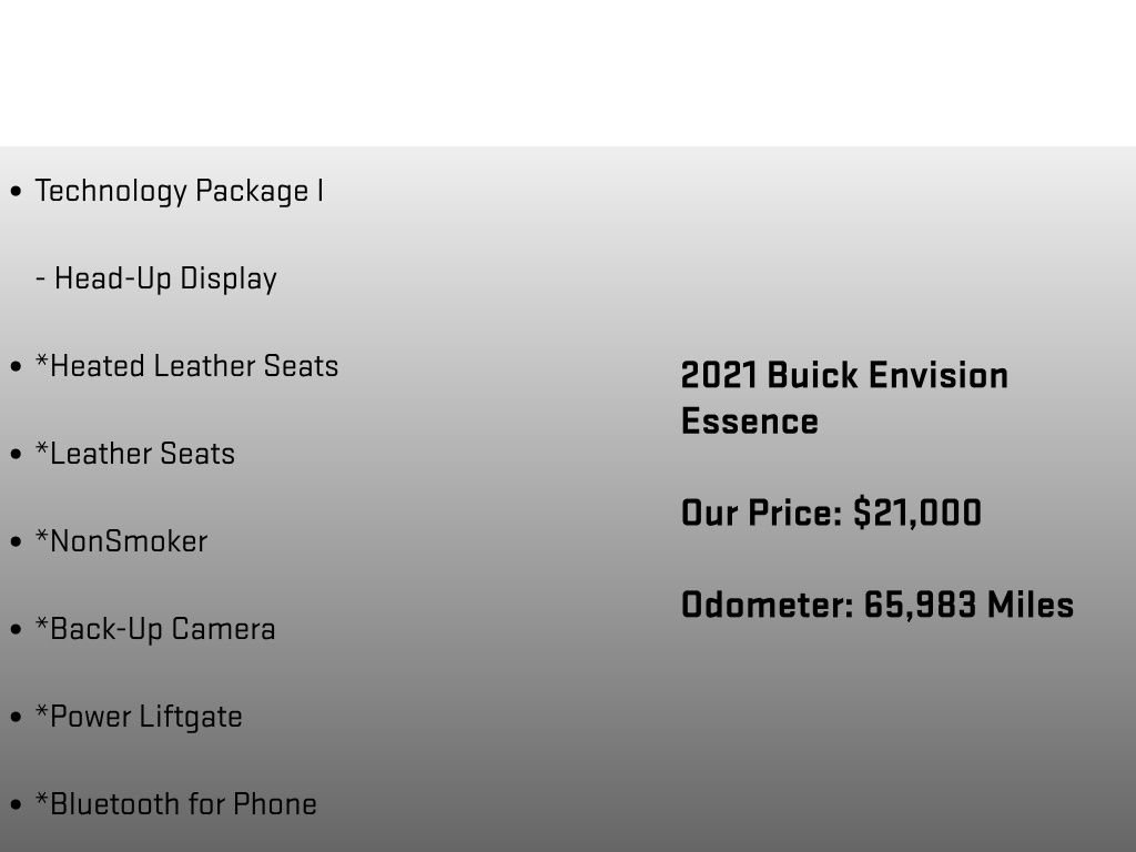 Used 2021 Buick Envision Essence w/ Technology Package I AWD/4WD image 12