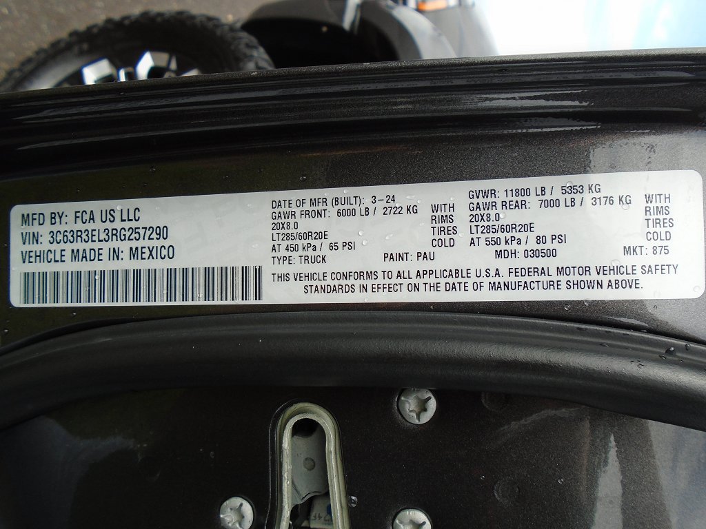 Certified 2024 RAM 3500 Laramie w/ Night Edition AWD/4WD image 20