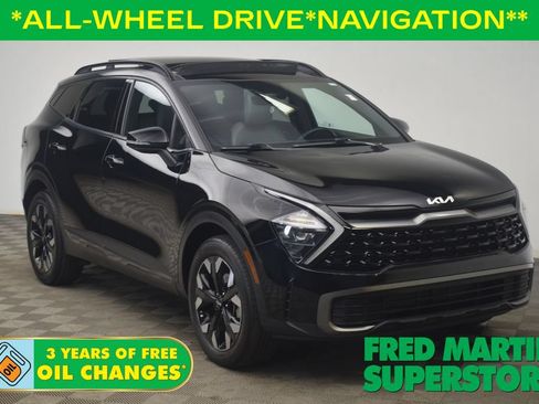 Used 2023 Kia Sportage X-Line w/ X-Line Premium Package AWD/4WD image 1