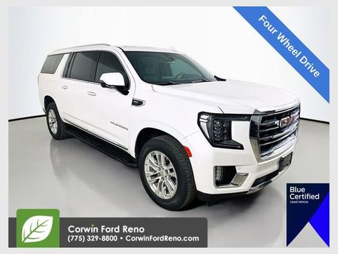Used 2022 GMC Yukon XL SLT w/ SLT Premium Package AWD/4WD image 1