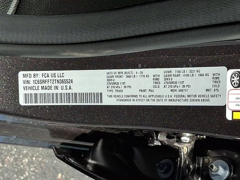 New 2026 RAM 1500 Big Horn w/ Night Edition AWD/4WD image 16