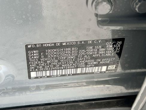 New 2027 Honda HR-V Sport image 29