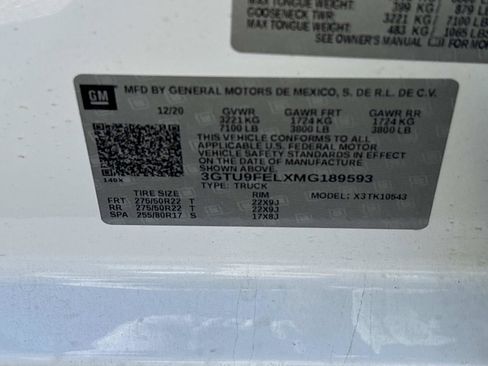 Certified 2021 GMC Sierra 1500 Denali w/ Denali Ultimate Package image 12