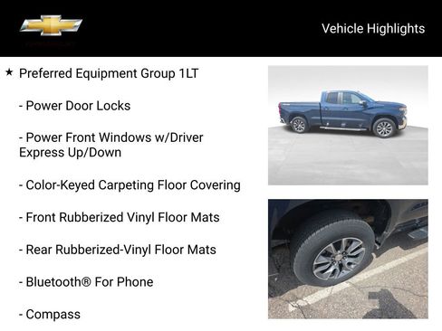 Used 2021 Chevrolet Silverado 1500 LT w/ Convenience Package II AWD/4WD image 19