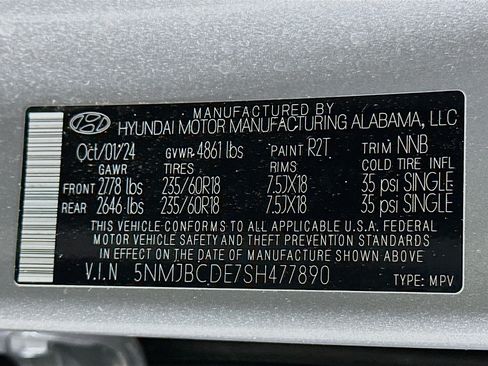 Used 2025 Hyundai Tucson SEL AWD/4WD image 12