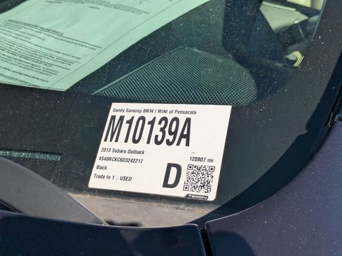 Used 2013 Subaru Outback 2.5i Limited w/ Moonroof Pkg image 7