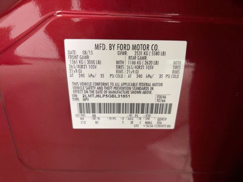 Used 2016 Lincoln MKX Reserve w/ Luxury Package image 21