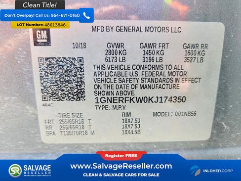 Used 2019 Chevrolet Traverse LS w/ LPO, Floor Liner Package image 17