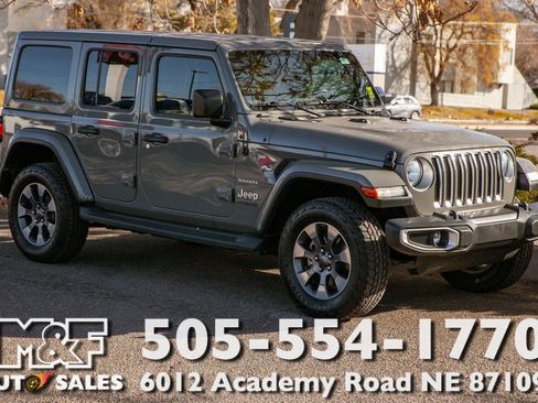 Used 2018 Jeep Wrangler Unlimited Sahara image 1