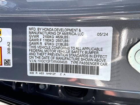 Certified 2024 Honda Accord Sport image 35