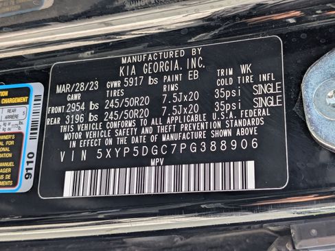 Certified 2023 Kia Telluride SX X-Line AWD/4WD image 33