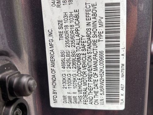 Used 2019 Honda CR-V EX image 29