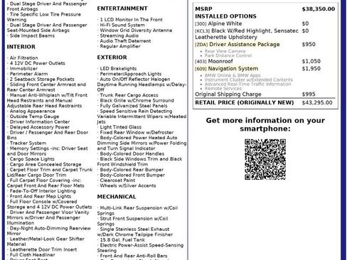 Used 2016 BMW 328i Sedan w/ Driver Assistance Package image 2