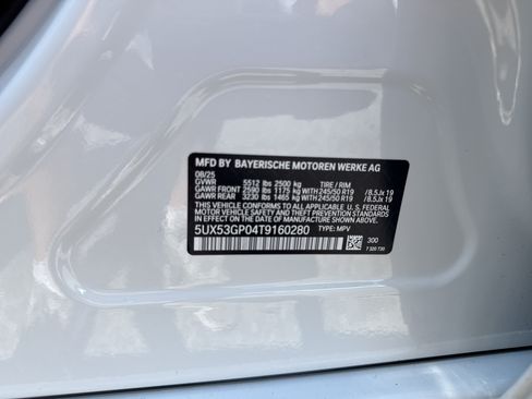 Used 2026 BMW X3 xDrive30i w/ M Sport Package AWD/4WD image 34