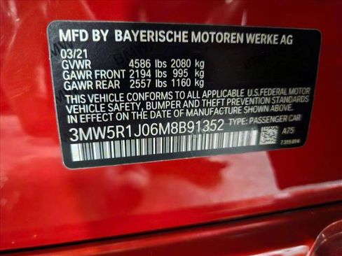 Used 2021 BMW 330i Sedan w/ Convenience Package image 25