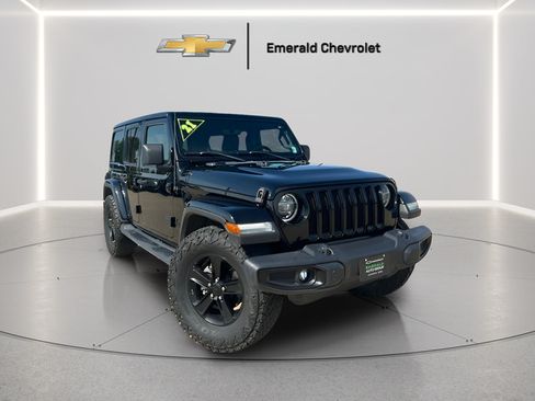 Used 2021 Jeep Wrangler Unlimited Sahara AWD/4WD image 1