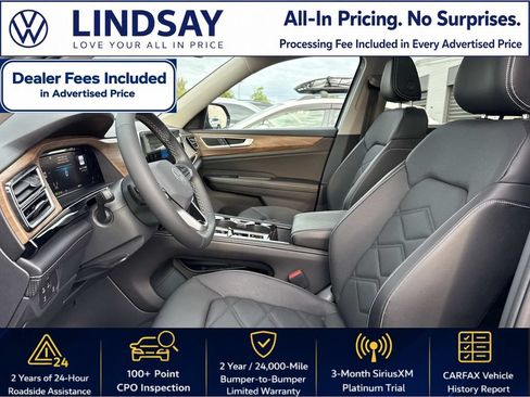 Used 2024 Volkswagen Atlas SE w/ Panoramic Sunroof Package AWD/4WD image 11