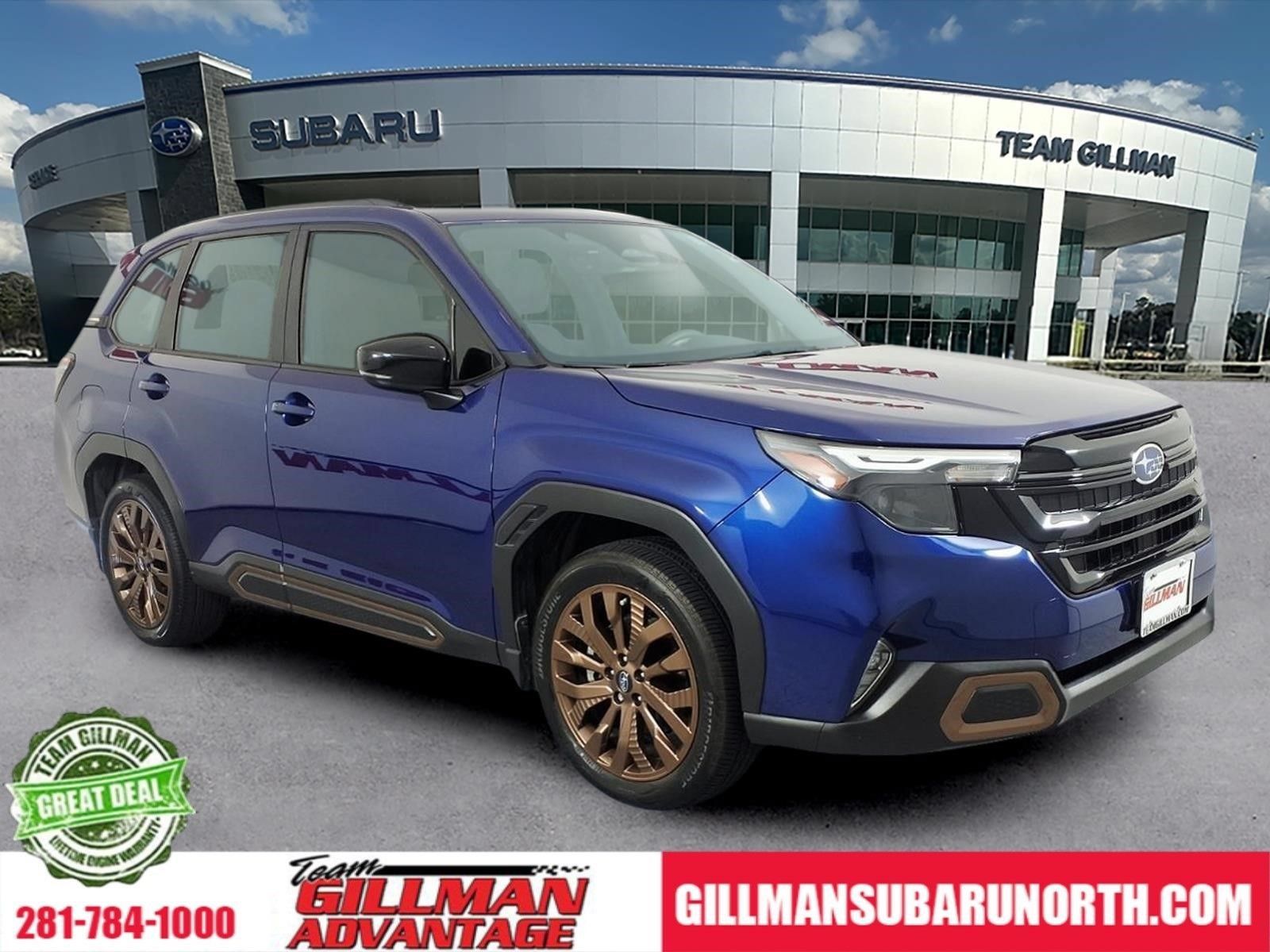 Certified 2025 Subaru Forester Sport w/ Popular Package #1 AWD/4WD image 1
