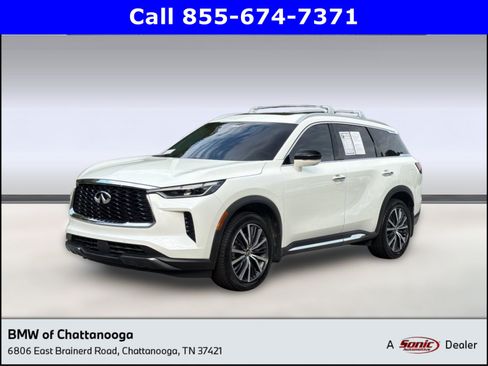 Used 2023 INFINITI QX60 Sensory w/ Cargo Package AWD/4WD image 1