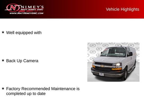 Used 2024 Chevrolet Express 2500 w/ Driver Convenience Package RWD image 5