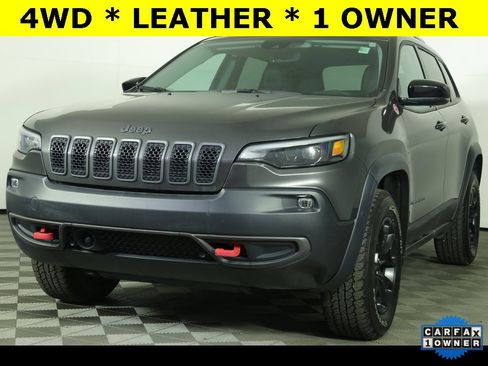 Used 2022 Jeep Cherokee Trailhawk w/ Premium Leather Package image 2