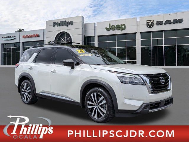 Used 2023 Nissan Pathfinder Platinum w/ Cargo Package AWD/4WD image 1