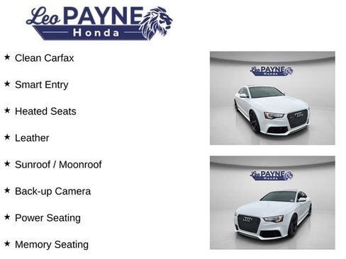 Used 2013 Audi RS 5 Coupe w/ Audi MMI Navigation Plus Pkg AWD/4WD image 6