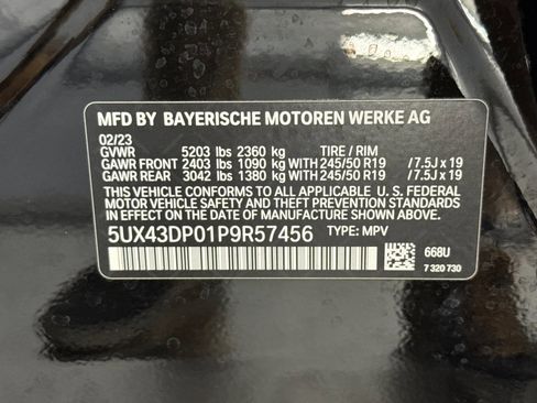 Used 2023 BMW X3 sDrive30i w/ Convenience Package RWD image 22