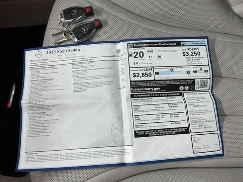 Used 2015 Mercedes-Benz S 550 Sedan image 4