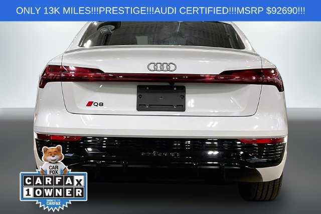 Used 2024 Audi Q8 e-tron Prestige w/ Prestige Package AWD/4WD image 4