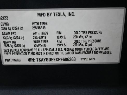 Used 2023 Tesla Model Y Long Range AWD/4WD image 6
