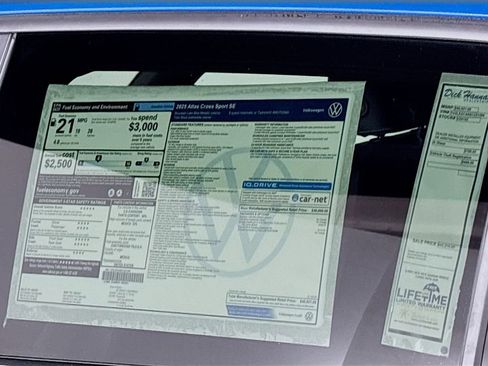 New 2025 Volkswagen Atlas Cross Sport SE image 23