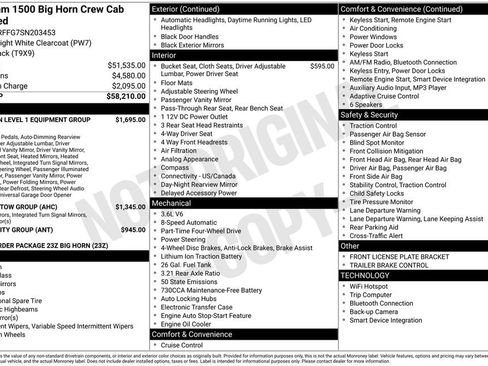 New 2025 RAM 1500 Big Horn AWD/4WD image 6
